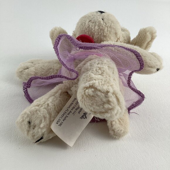 Barbie Great Puppy Adventure Dog 7" Plush Stuffed Animal Toy Hair Bow Tutu - Picture 4 of 6